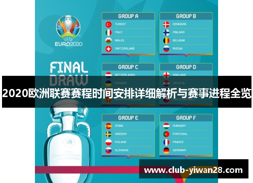 2020欧洲联赛赛程时间安排详细解析与赛事进程全览